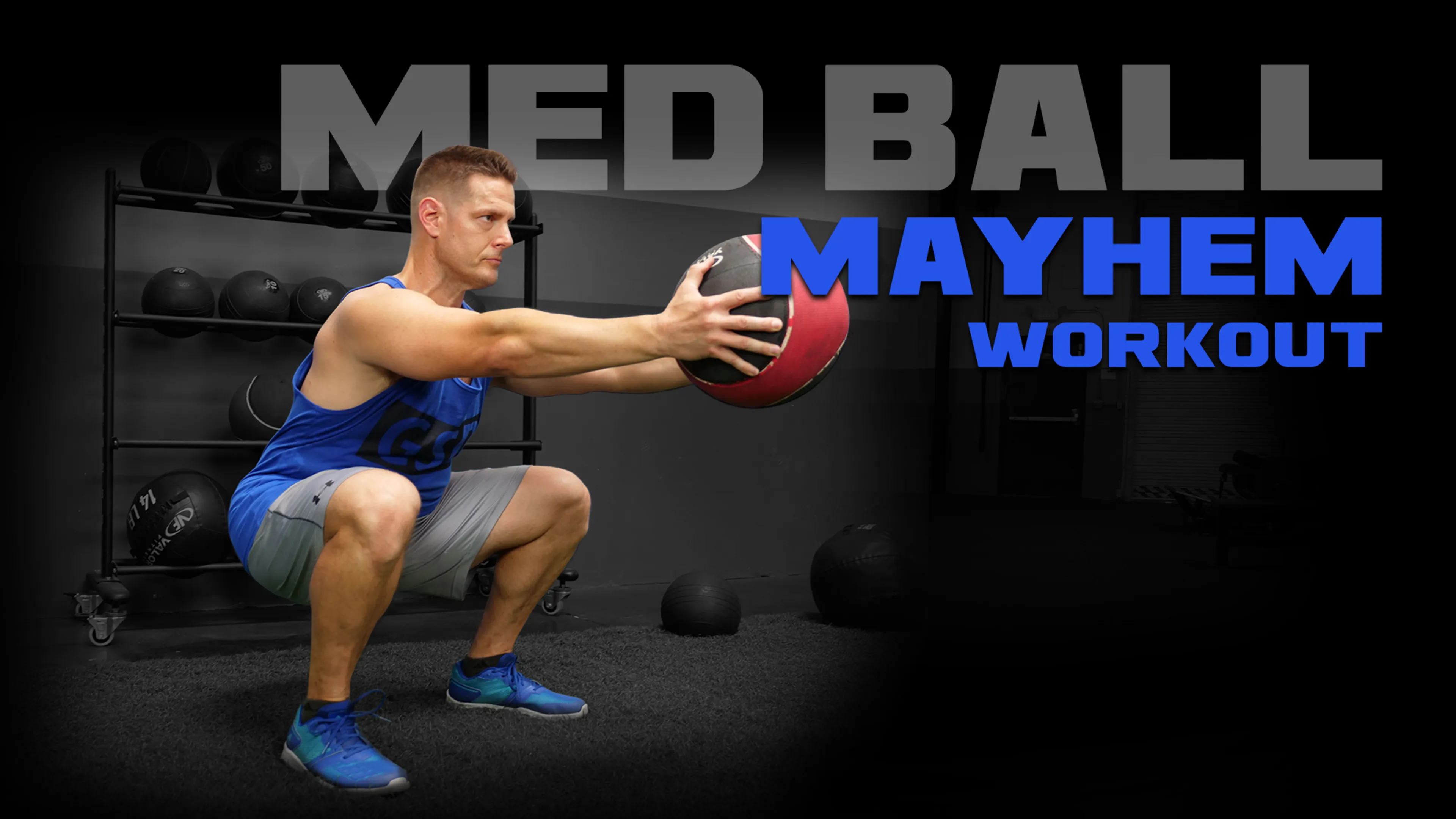 Med Ball Mayhem Workout poster